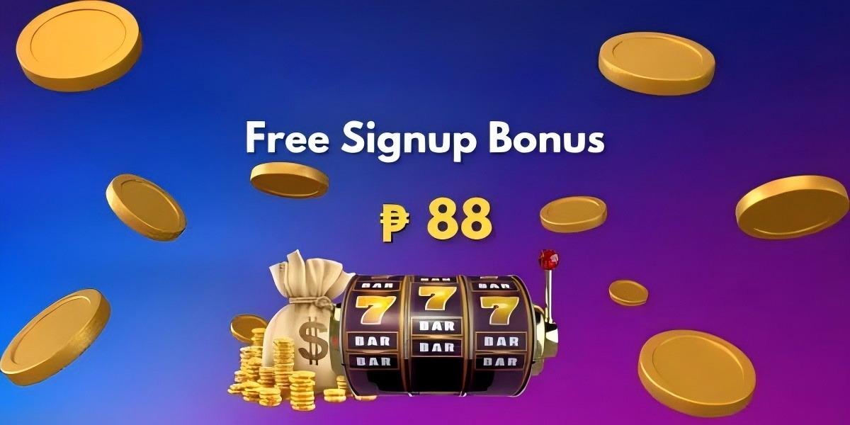Promotion banner featuring a golden welcome bonus bundle for new Philippine players